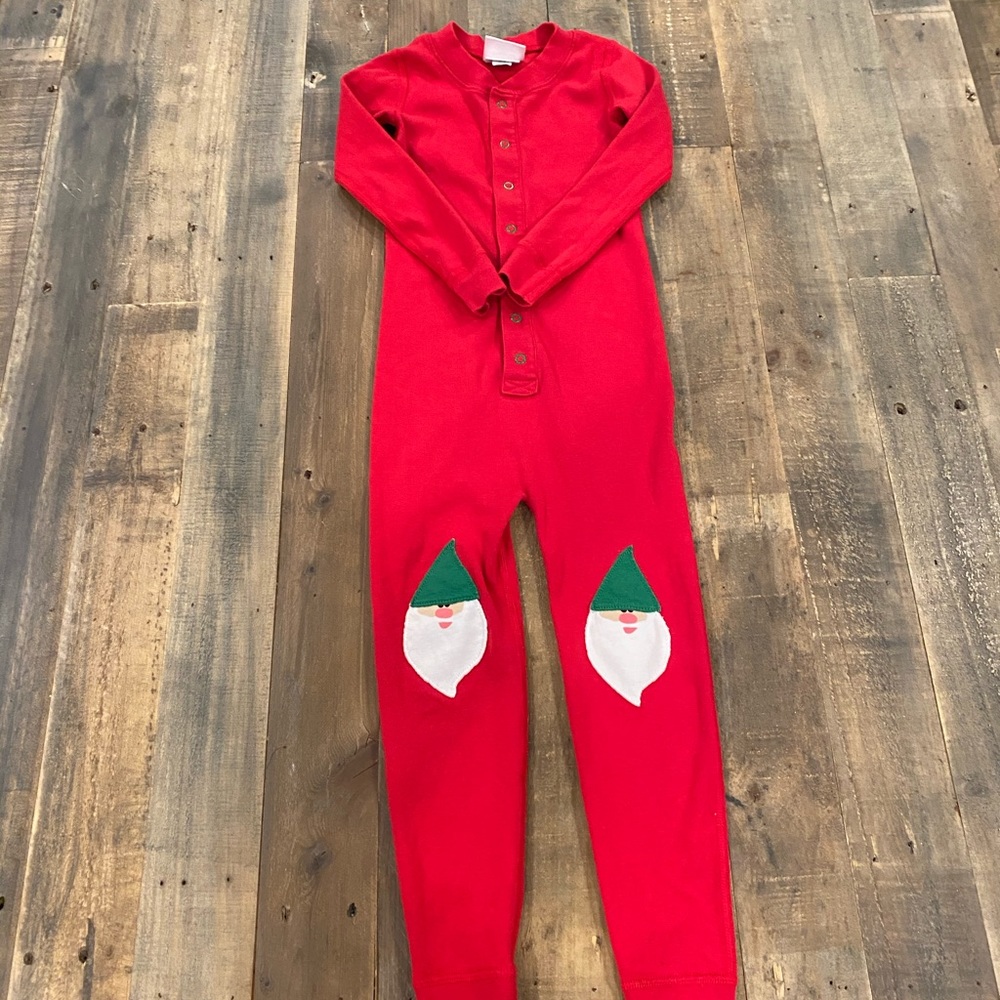 Hanna Andersson Santa Patch Pajamas